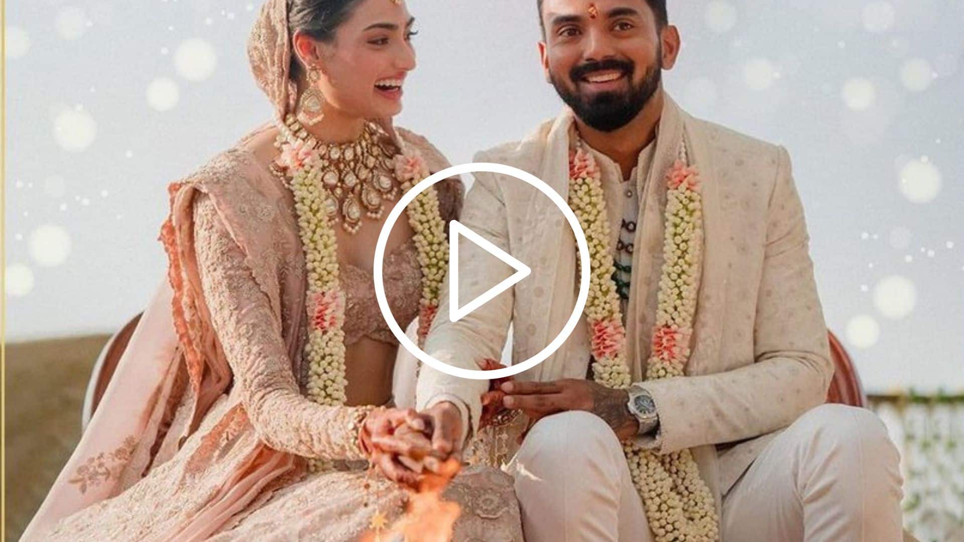 [Watch] KL Rahul Shares Heartwarming Reel On Marriage Anniversary With Athiya Shetty